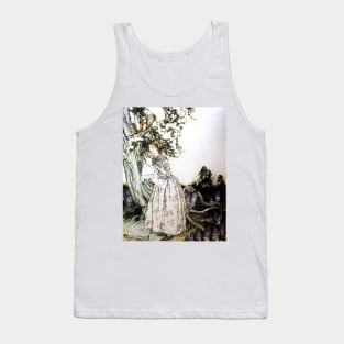 The Fair Maid - Mother Goose - Arthur Rackham Tank Top